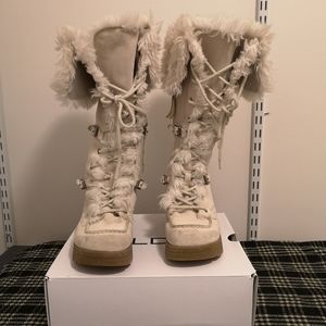 ALDO fur boots